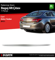Opel Astra J SD Krom Bagaj Alt Çıtası 2012-2020