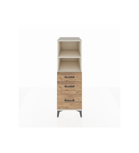 Kronos Dolap 2 Raflı 3 Çekmeceli 44x59x134 Aytaşı-Çam