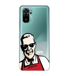 Xiaomi Redmi Note 10 / Note 10S Uyumlu Conor Mcgregor UFC Tasarımlı Şeffaf Telefon Kılıfı