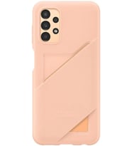 Galaxy A13 ile Uyumlu Kart Yuvalı Kılıf Turuncu EF-OA135TPEGWW