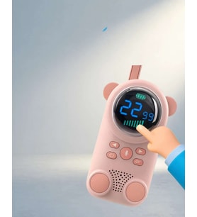 Uzun Menzilli LCD Ekranlı Bebek Telsizi 2 Yönlü Ses