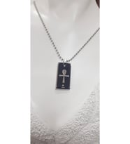 Ankh Sevgiliye Eşe Arkadaşa Hediye Çelik Kolye
