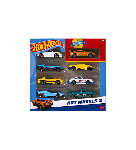 HPV78 Hot Wheels 8'li Araba Seti