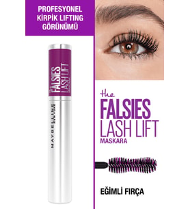 Maybelline Maskara Falsies Lash Lift Kaldırma Etkili Siyah Maskara