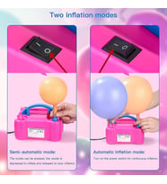 River World Balonlar İçin Şişirme Makinesi Elektrikli