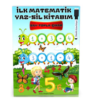 İLK Matematik YAZ-SİL Kitabım