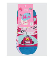 Civil Socks Kız Çocuk 3'lü Çorap 3-12  Yaş  Pembe