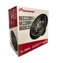 PİONEER TS-300D4 30 CM SUBWOOFER ÇİFT BOBİN 400RMS 1400WATT
