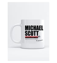 Michael Scott Paper Company Dunder Mifflin We Guarantee The Office Kupa Bardak