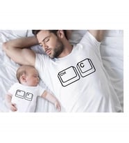 Baba & Oğul Baskılı T-Shirt