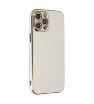 İphone 12 Pro Max Kılıf Volet Silikon - Beyaz