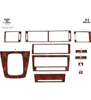 Meriç® Audi A4 Ön Torpido Kaplama Maun 11 Parça 2000-2007 (Maun)