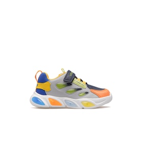 VİCCO Lamb Erkek Çocuk Işıklı Hafif Sneaker Spor Ayakkabı 25k 346.227 Pe Gri