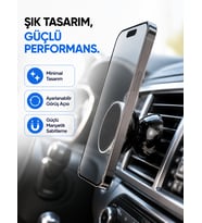 Manyetik Araç İçi Telefon Tutucu Güçlü Mıknatıslı