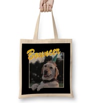 Bouncer Neighbors Dog Tribute Montage Bez Çanta Uzun Saplı