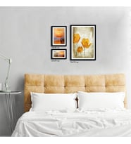 Çerçeveli Doku Efektli Tablo Seti 85x70 cm