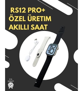 Rs12 Pro+ 2025 Serisi Garantili Özel Üretim Akıllı Saat – Amoled Ekran, Gps, 2gb Hafıza, Sesli Görüş