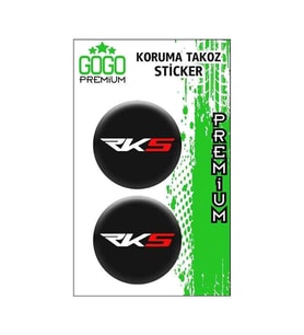 Rks Koruma Takozu 4X4 İkili Damla Sticker