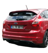 Ford Focus 3 HB 2012-2014 Arka Tampon Eki - Difüzör (Plastik)