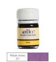 Artdeco Metalik Kumaş Boyası 231 Ametist 