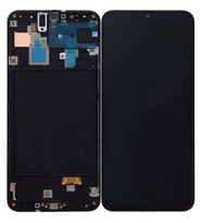 Samsung A205 A20 Ekran Lcd Çıtalı %100 Kvk Servis Orjinal