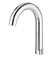 Mutfak & BANYO Eviye Batarya Kuğu Borusu Uzun Baston 27 Cm (Krom)