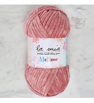 La Mia Mellow Pudra Pembe El Örgü İpi - 939 - 34175