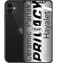 Apple Uyumlu   iPhone 11 Hayalet Ekran Koruyucu Parlak Seramik