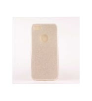 Apple iPhone 5 Uyumlu Kılıf Zore Shining Silikon (Gümüş)