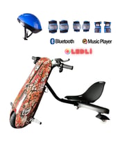Citymate Drift Car Elektrikli Kaykay Bluetooth Dirift Kar Hoverboard Scooter + Koruma Ekipmanı D34