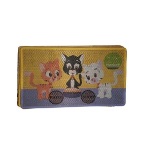 Nanbell Jüt Halı Kedi Tırmalama 70X43 cm Desenli No:6