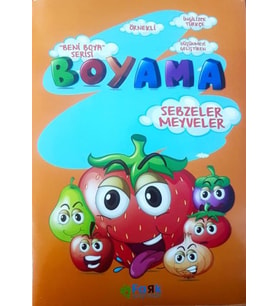 Beni Boya Serisi - Sebzeler Meyveler