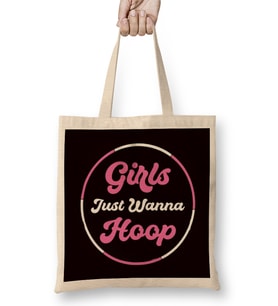 Girls Just Wanna Hula Hoop Fitness Sports Training Hooping Bez Çanta Uzun Saplı