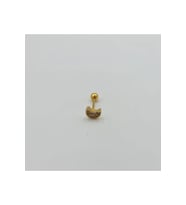 Cerrahi Çelik Tek Taş küpe Tragus Helix Kıkırdak Piercing
