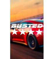 Busted Yıldızlı 20x7 Jdm Yazı Araba-motosiklet Cam Etiket Sticker Beyaz Renk