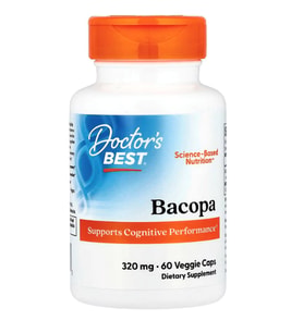 Doctor's Best Bacopa Synapsa 320mg 60 Veggie Capsul.Usa Menşei.47.