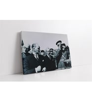 Atatürk Arazide İnceleme Yaparken