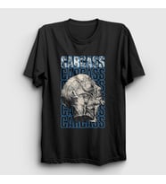 Presmono Unisex Siyah Necro Head Metal Carcass T-Shirt 528663tt