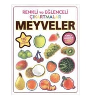 Renkli ve Eğlenceli Çıkartmalar - Meyveler (Fruits)