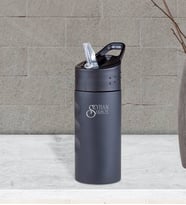 BK Gift Kişiye Özel 5302 Siyah Çelik Matara 500ml