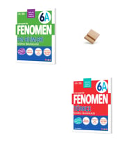 Fenomen 6. Sınıf Maarif 6A Fen Bilimleri ve Türkçe Soru Bankası + Telefon Standı