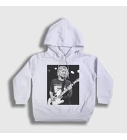 Presmono Unisex Çocuk Beyaz Emmanuelle Proulx Man I Trust Kapüşonlu Sweatshirt 537441tt (Beyaz)