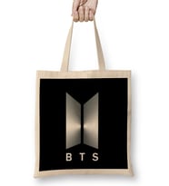 Bts Logo 02 Bez Çanta Uzun Saplı