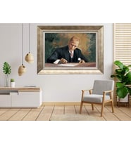 Gümüş Çerçeveli Tablo nb352