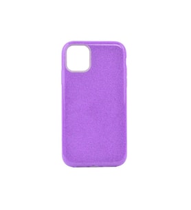 Apple iPhone 11 Pro Uyumlu Kılıf Zore Shining Silikon (Mor)
