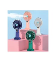 Su Buharlı Taşınabilir Mini El Fanı Turbo Fan 4.000mAh Batarya Karışık Renk