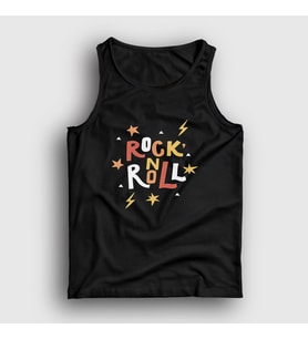 Presmono Unisex Siyah Colors Rock And Roll Atlet 377398tt