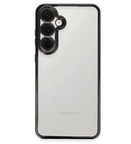 Newface Samsung Galaxy S24 FE Kılıf Razer Lensli Silikon - Siyah