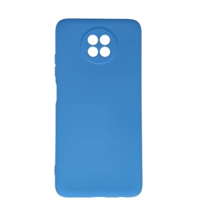 Xiaomi Redmi Note 9 5g Kılıf Nano İçi Kadife Silikon - Mavi