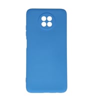 Xiaomi Redmi Note 9 5g Kılıf Nano İçi Kadife Silikon - Mavi